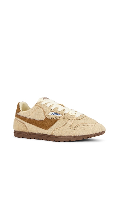 Autry Windspin Low Sneaker In Brown