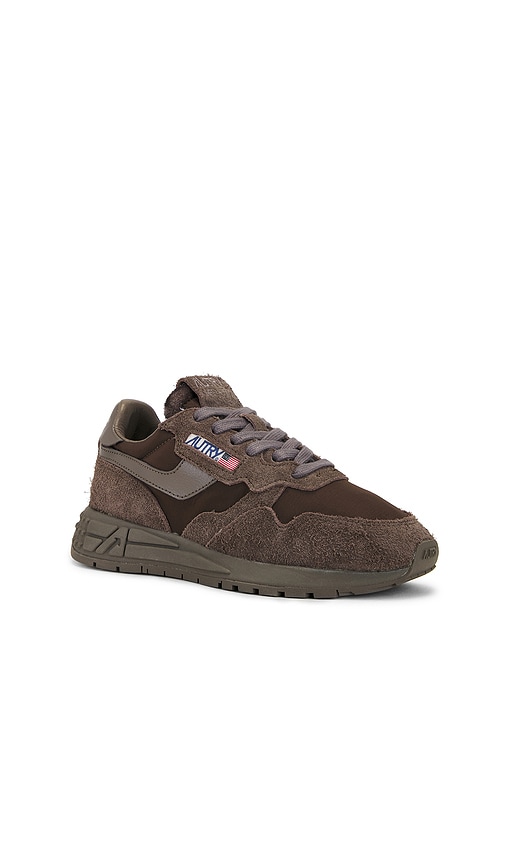 Autry Reelwind Low Sneaker In Brown