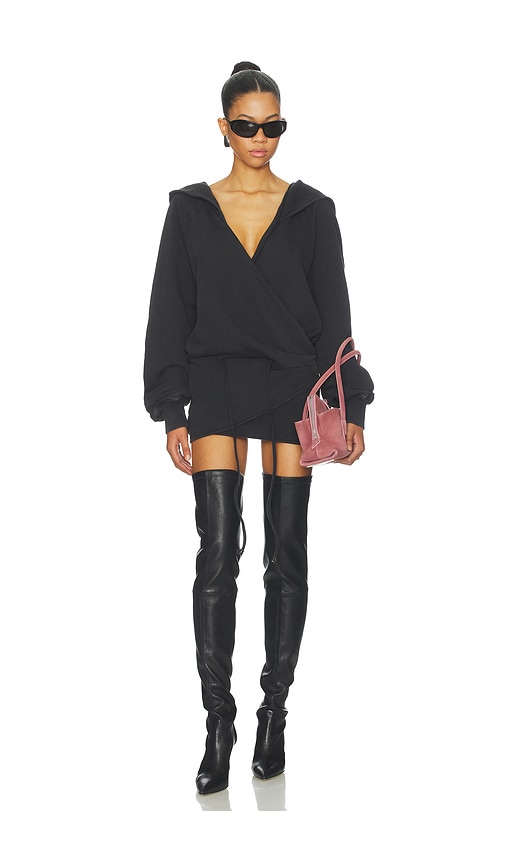 THE ATTICO Hoodie Mini Dress