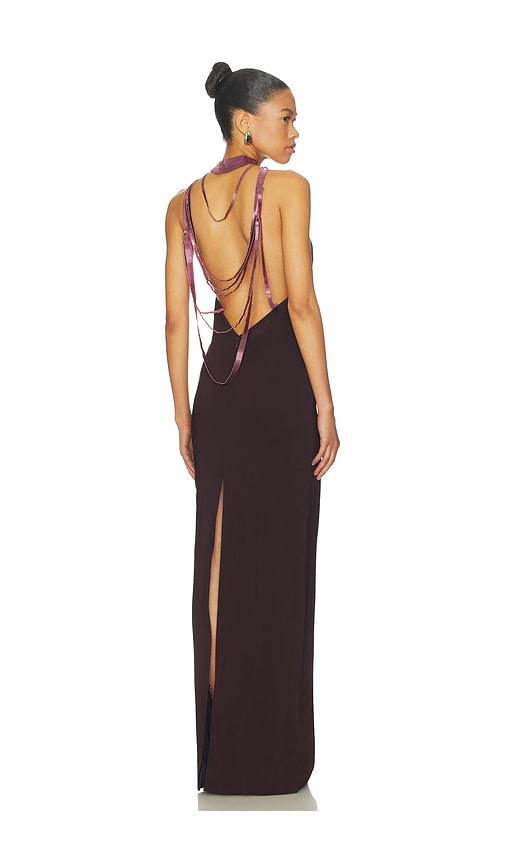 THE ATTICO Chain Gown