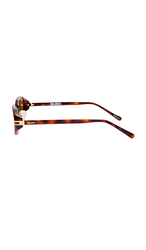  The Attico Sonnenbrille In Brown. 