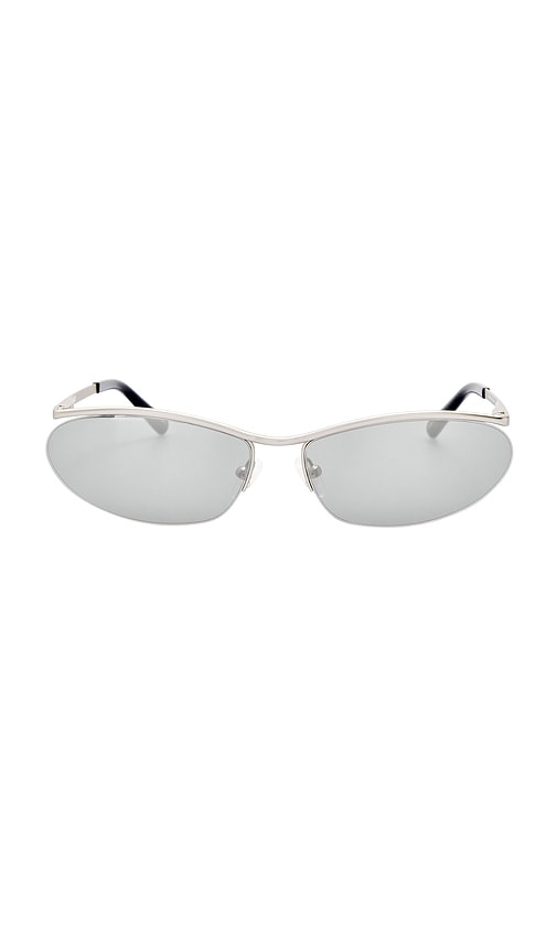 THE ATTICO LUNETTES DE SOLEIL CHARLOTTE en Metallic Silver 330 €