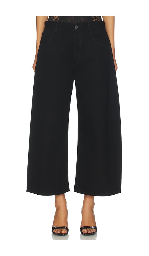 THE ATTICO Curved Short Leg