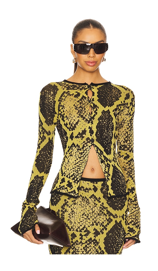 Python Cardigan in ,. Size 38. Also in 40, 42, 44 - THE ATTICO - Modalova