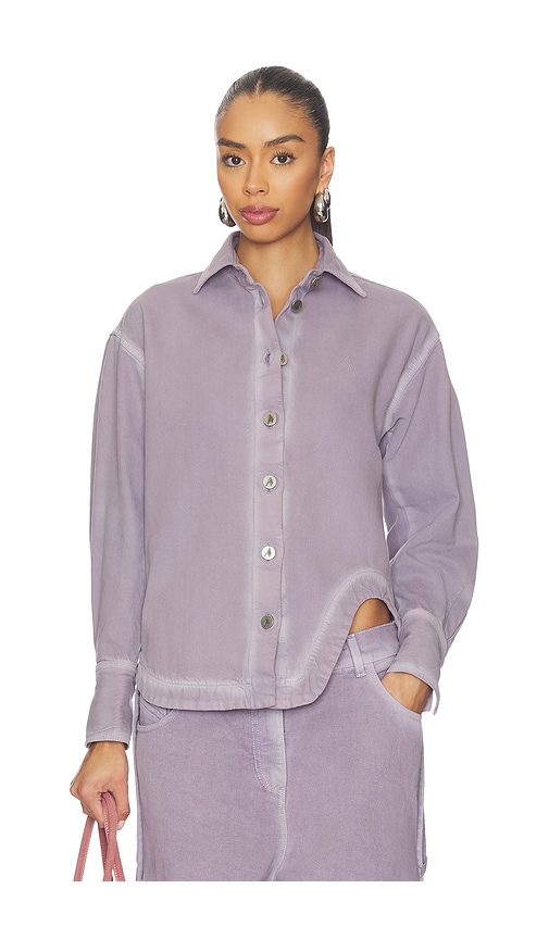 THE ATTICO Bomber Shirt Jacket
