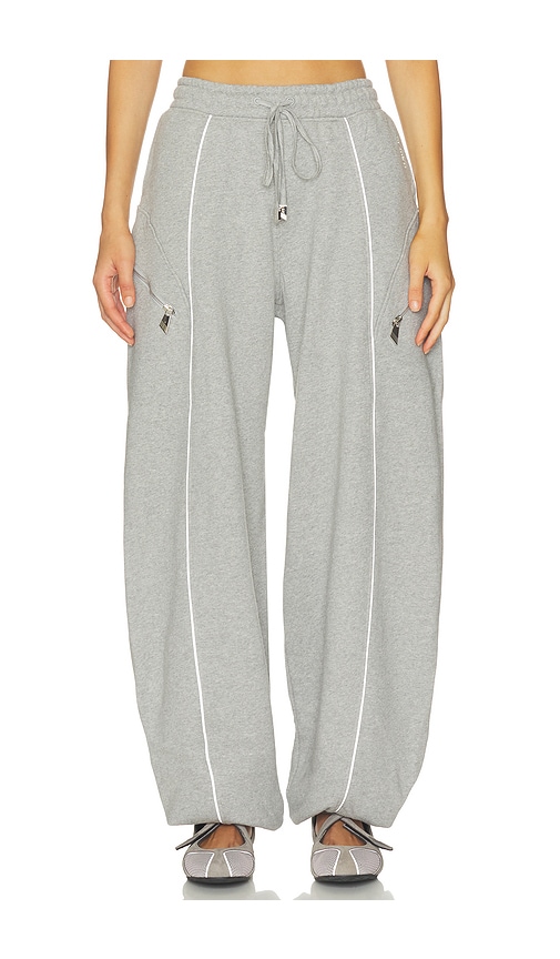 THE ATTICO Fleece Pant in Grey. - size 36 (also in 40)