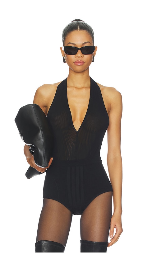 THE ATTICO Deep V Bodysuit