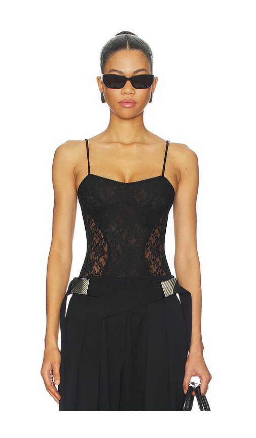 THE ATTICO Lace Bodysuit