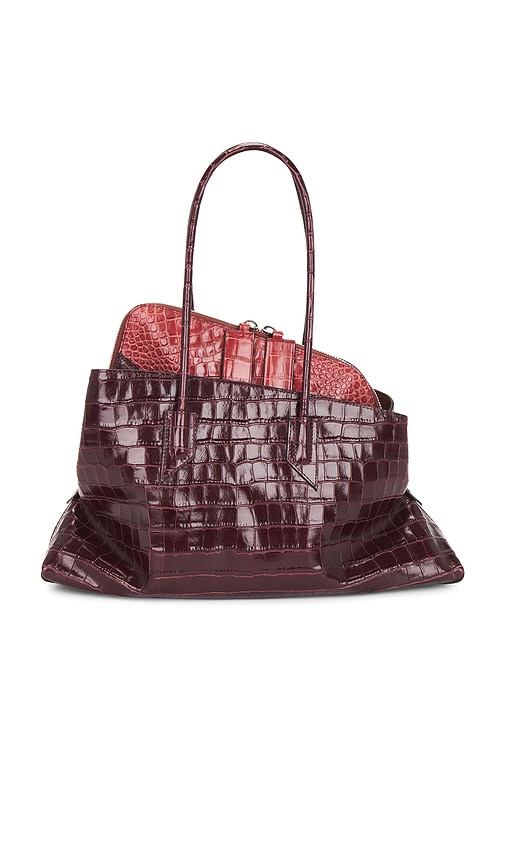 THE ATTICO La Passeggiata Medium Top Handle Bag