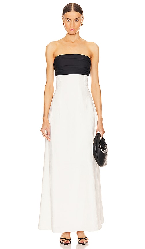 Anna Quan Marcia Dress in Ivory Linen