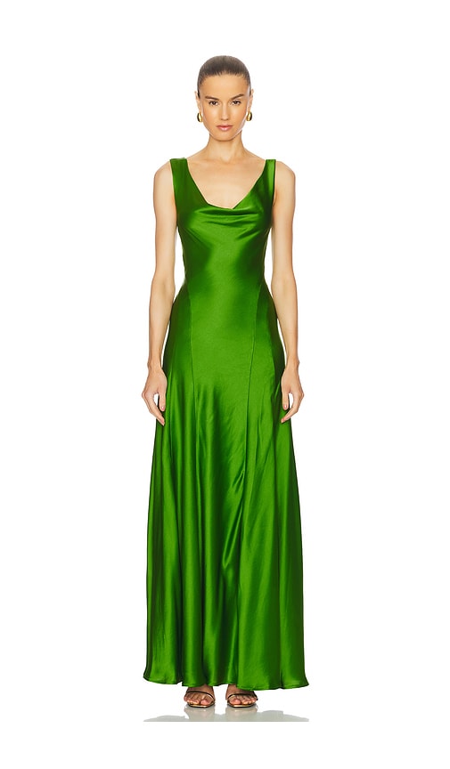 Anna Quan Keira Dress in Fern