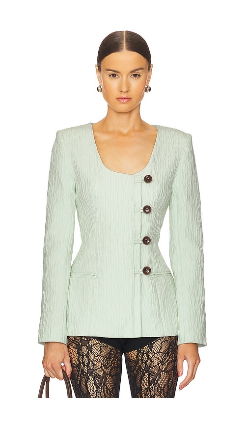 Anna Quan Vera Jacket in Pistachio