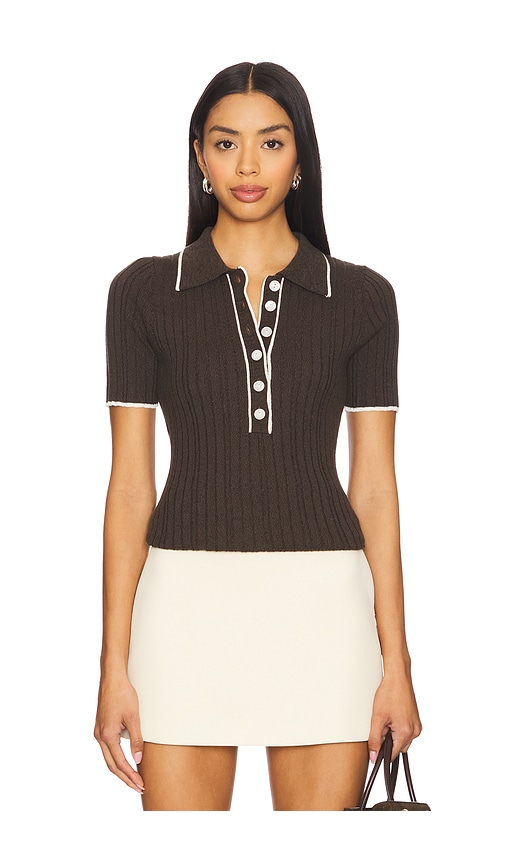 Anna Quan Zora Top in Carob