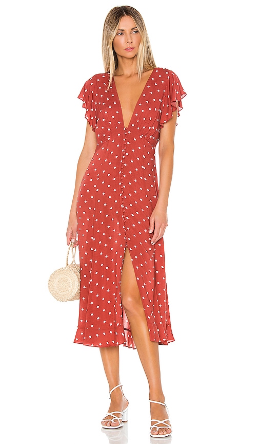 auguste gardenia sunday midi dress