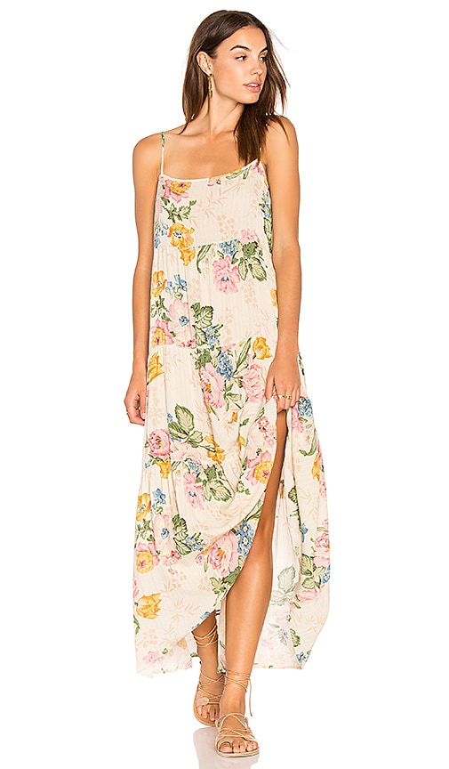 AUGUSTE Delilah Slip Maxi Dress in Delilah Bloom Natural REVOLVE