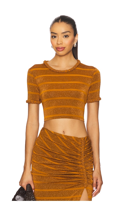 Susy Top in Cognac. - size XS (also in L, M, S, XXS)