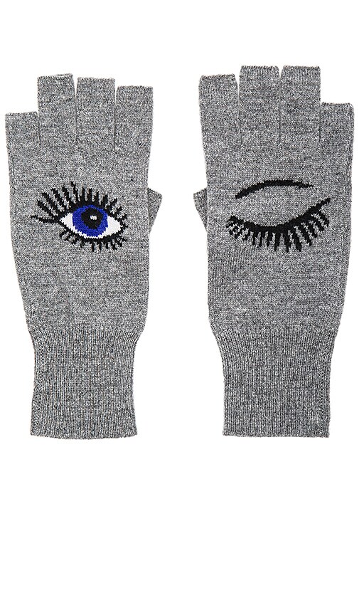 Wink Fingerless Gloves