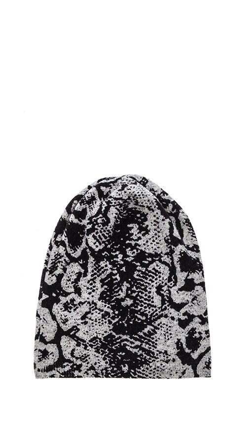 Snake Print Beanie