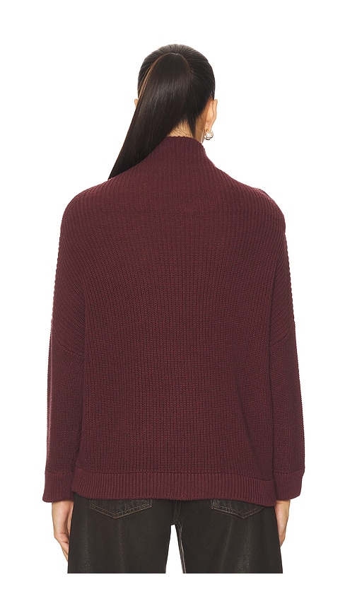  Autumn Cashmere Trichterhals In Burgundy. Größe S. Also In M. 