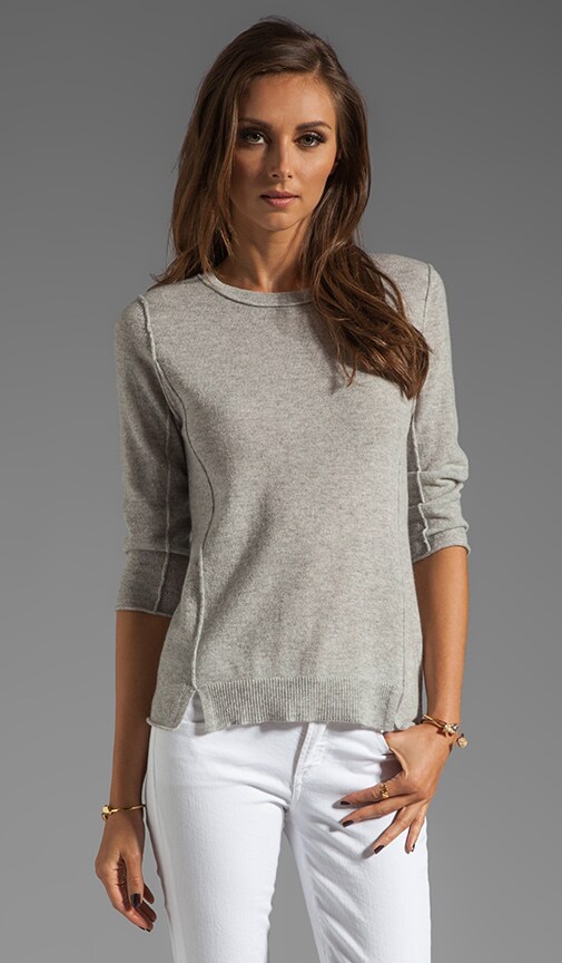 Crew with Slash Detail Sweater