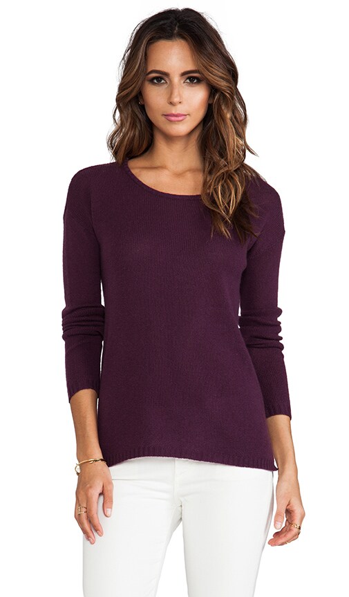 Loose FF Hi Lo Crew Sweater
