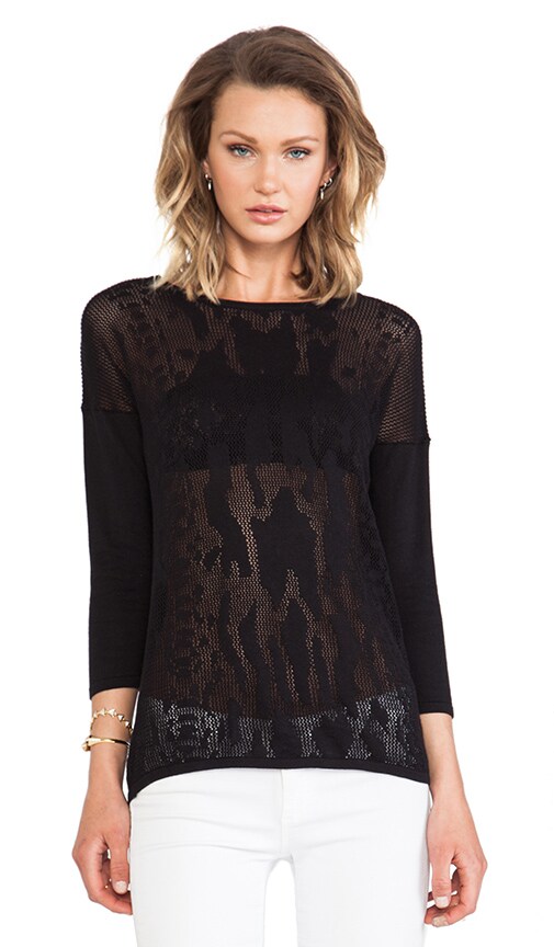 Snake Mesh Sweater