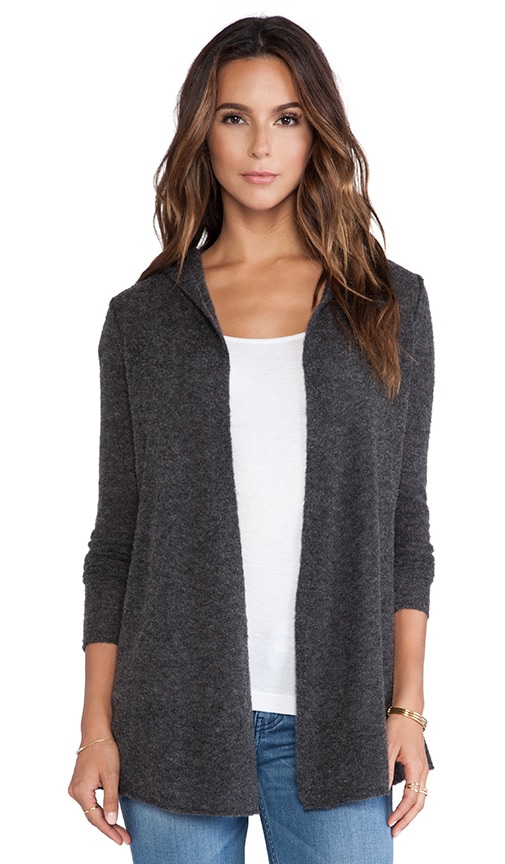 Open Hoodie Duster