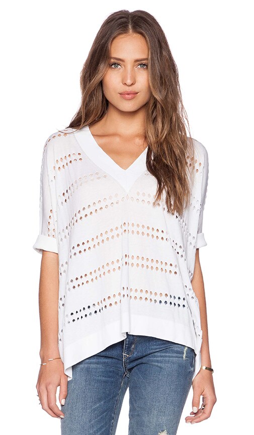 Relaxed V Neck Sweater