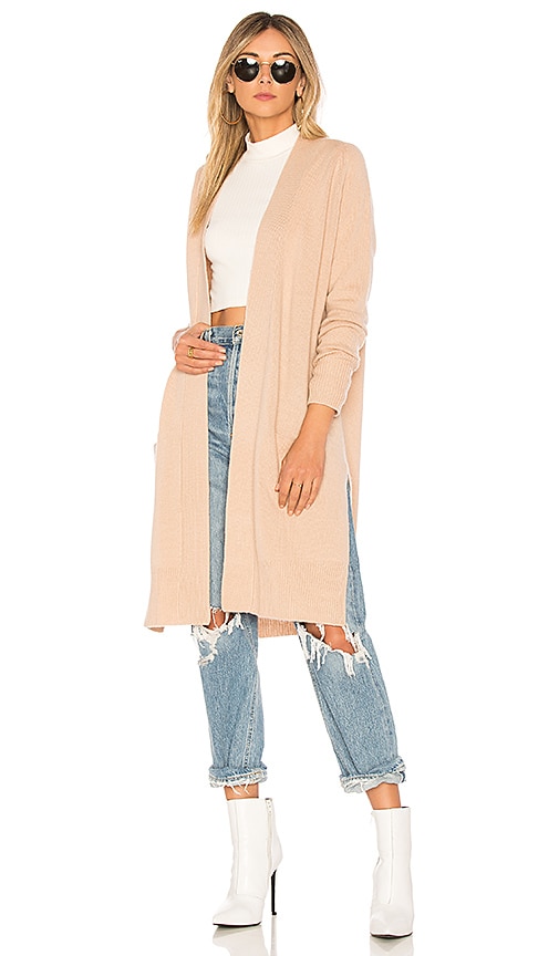 Autumn Cashmere X REVOLVE Maxi Open Cardigan in Butterscotch REVOLVE