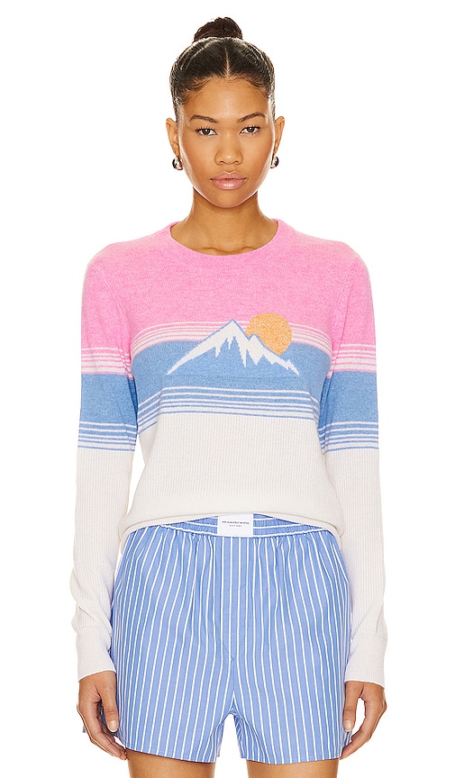 Autumn Cashmere Hit The Slopes Crew In Pastel Combo