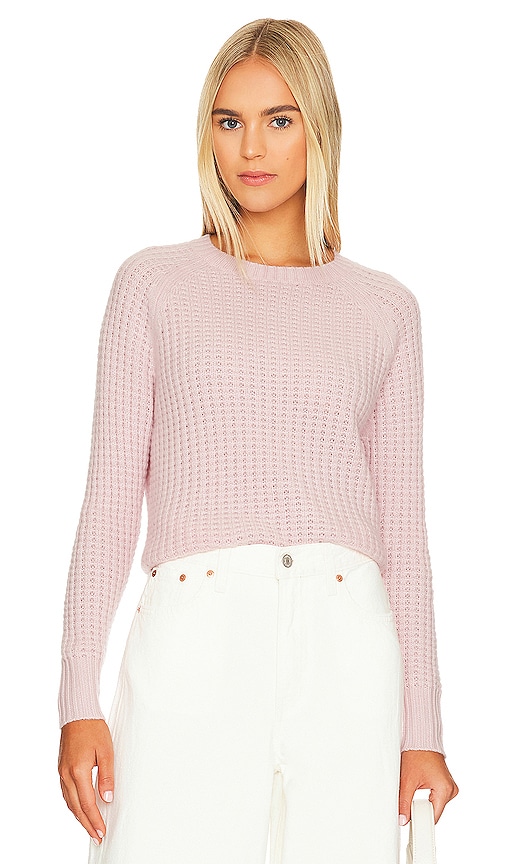 Autumn Cashmere Thermal Shirttail Top in Taffy REVOLVE