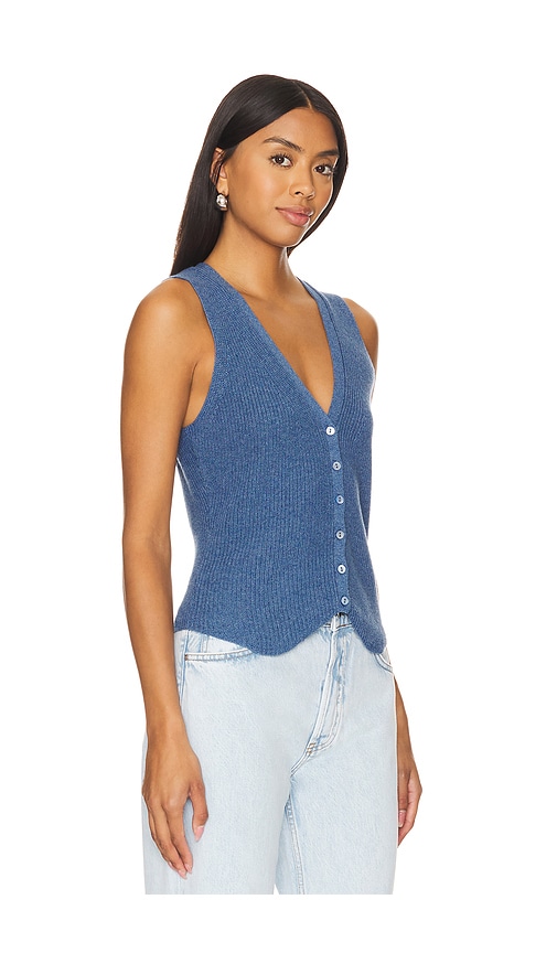 AUTUMN CASHMERE SHAKER VEST