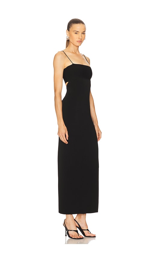 Alexander Wang Cami Band Slip Dress In Black