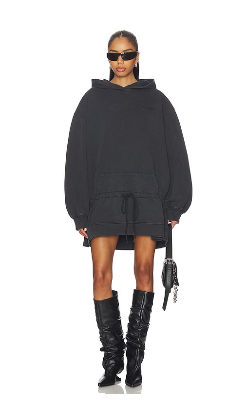Alexander Wang Dropped Waist Hoodie Dress