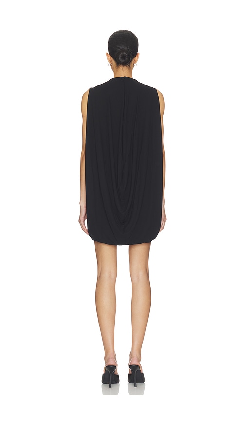  Alexander Wang Kleid Fitted Mini With Drape Back In Black. Größe Xs. Also In S, M, L. 
