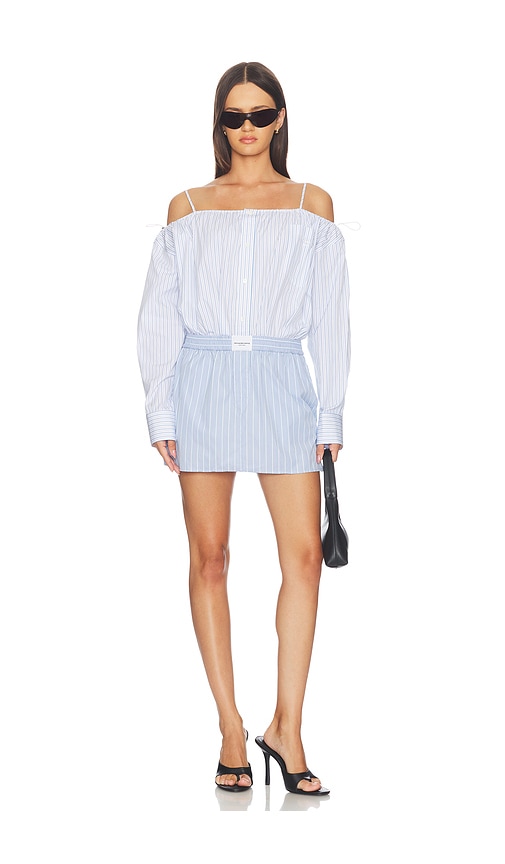 Alexander Wang Pre-styled Off Shoulder Dress - Women's Clothing