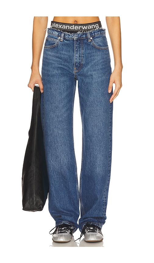 Alexander Wang Pre-styled Ez Jean With Sporty Undie