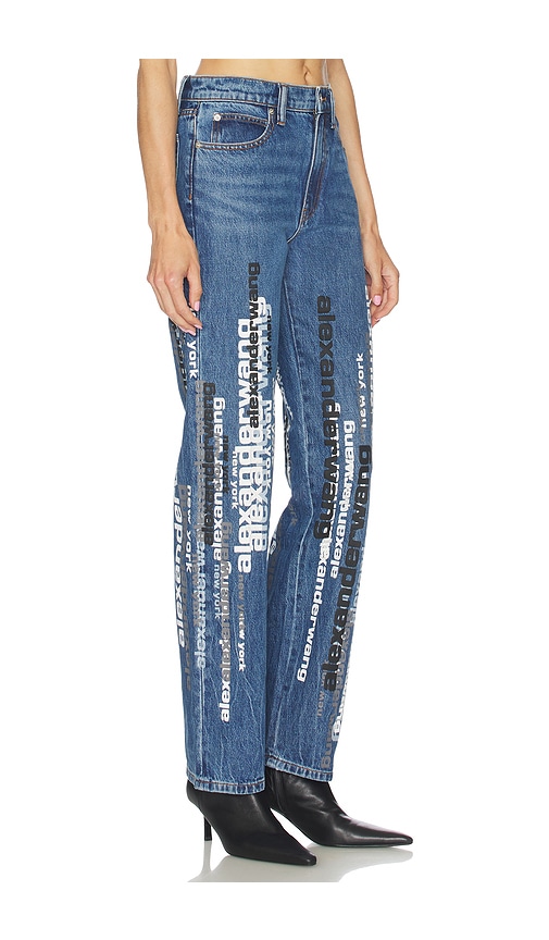 Alexander Wang Ez Jean In Blue