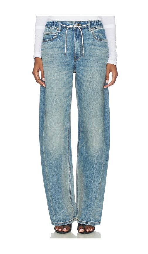 Alexander Wang Balloon Jogger Jeans With Crystal Drawcord