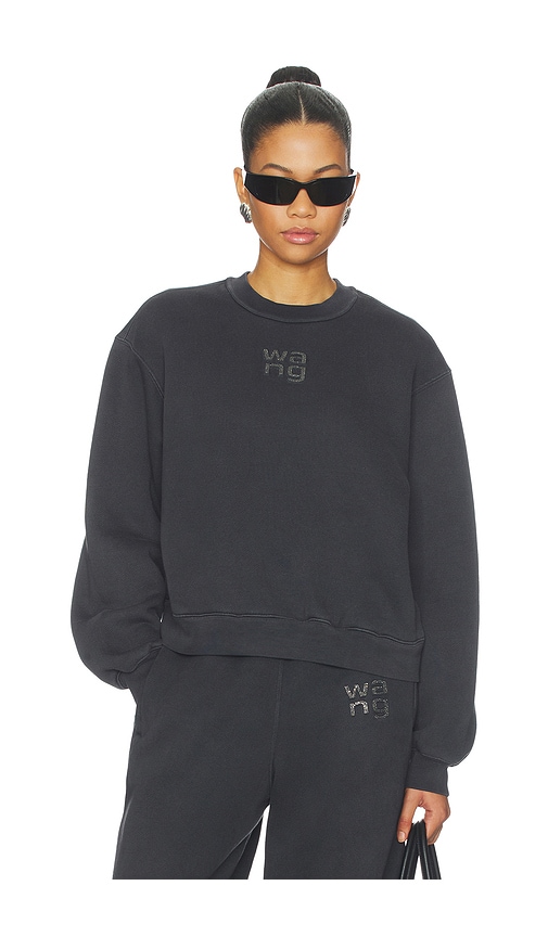 Alexander Wang Hotfix Logo Sweatshirt