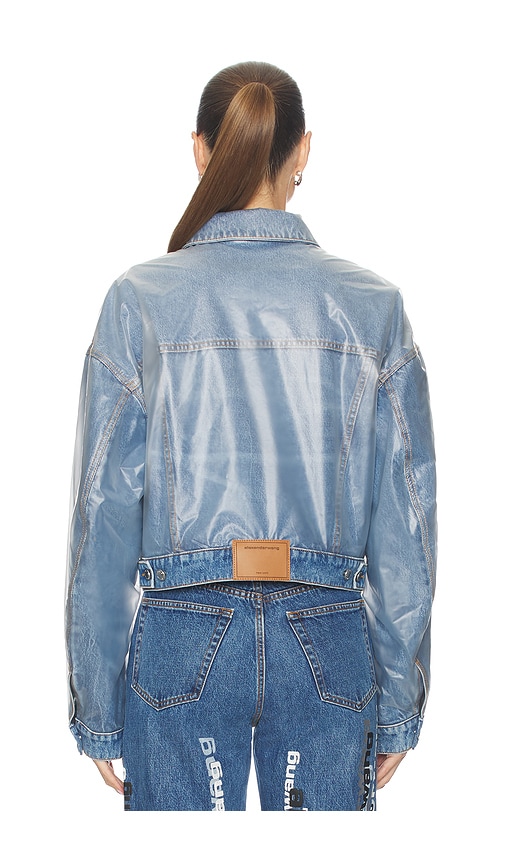  Alexander Wang Jacke In Blue. Größe Xs/s. Also In M/l. 