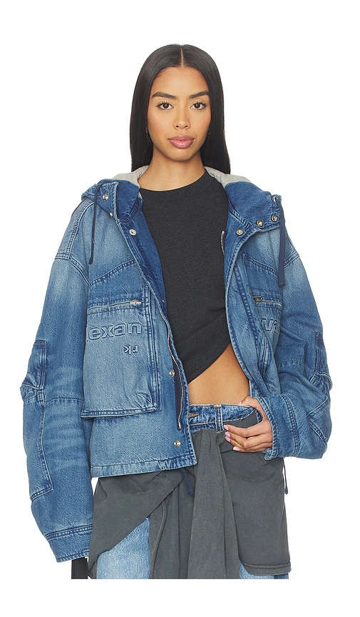 Alexander Wang Cropped Cargo Jacket