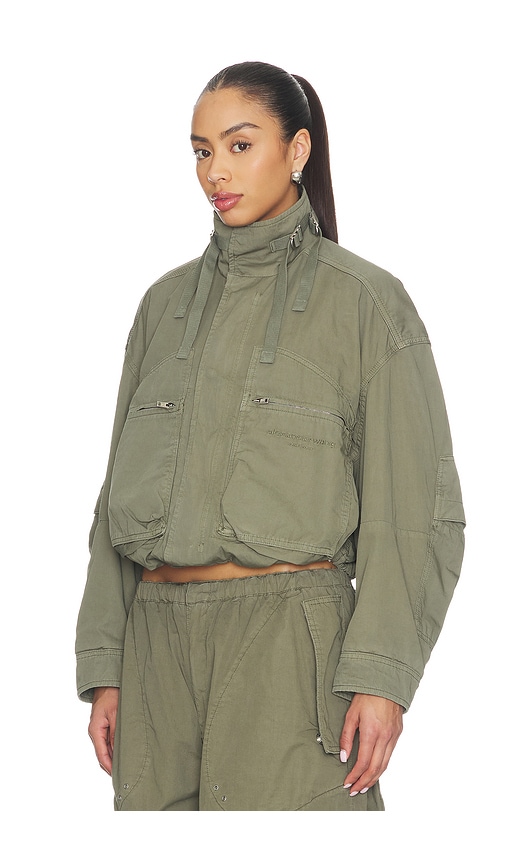  Alexander Wang Jacke Cargo With Articulated Pockets In Army. Größe Xs. Also In S, M, L. 