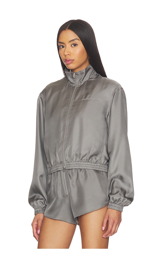  Alexander Wang Jacke Cropped Track In Grey. Größe Xs. Also In S, L. 