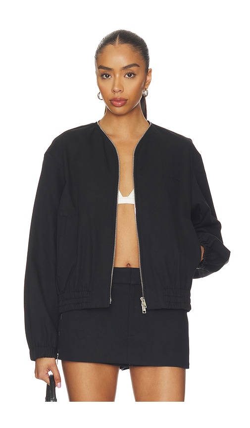 Alexander Wang Coaches Jacket With Continuous Loop Zipper