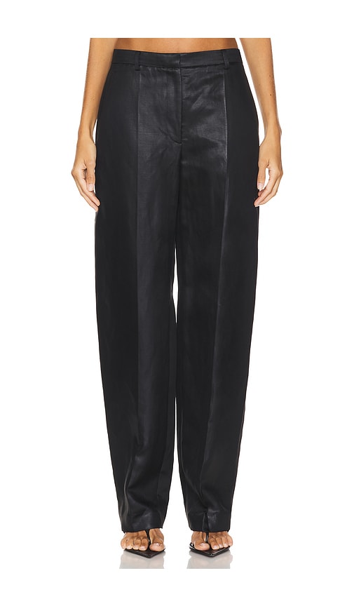Alexander Wang Slit Back Balloon Trouser in Black