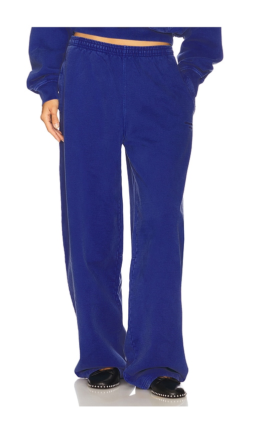 Articulated Leg Sweatpant in Navy. - size XS (also in L, M, S)