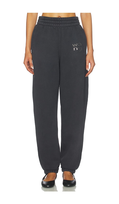 Alexander Wang Hotfix Logo Sweatpant