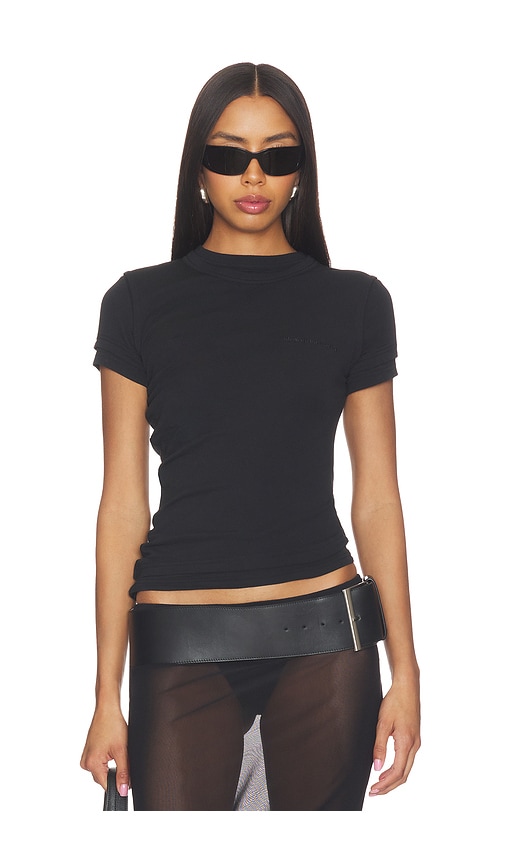 Alexander Wang Layered Short Sleeve Top