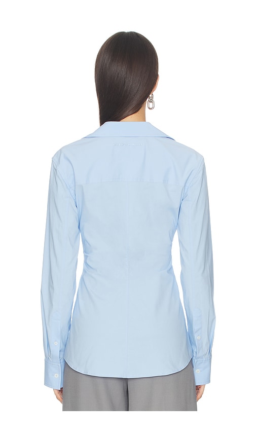 Alexander Wang Hemd Gathered Bust In Baby Blue. Größe 0. Also In 2, 6. 
